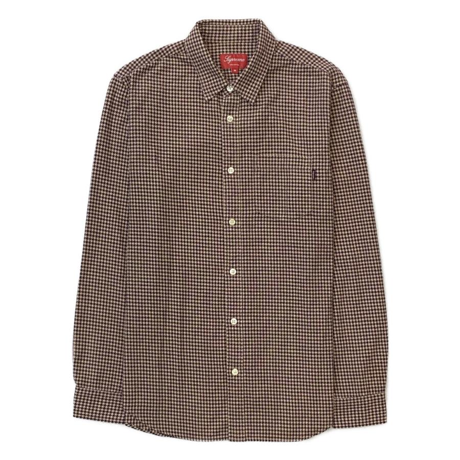 シュプリーム 長袖シャツ ネルシャツ 千鳥柄 メンズ SIZE M シュプリーム 長袖シャツ ネルシャツ 千鳥柄 メンズ SIZE M