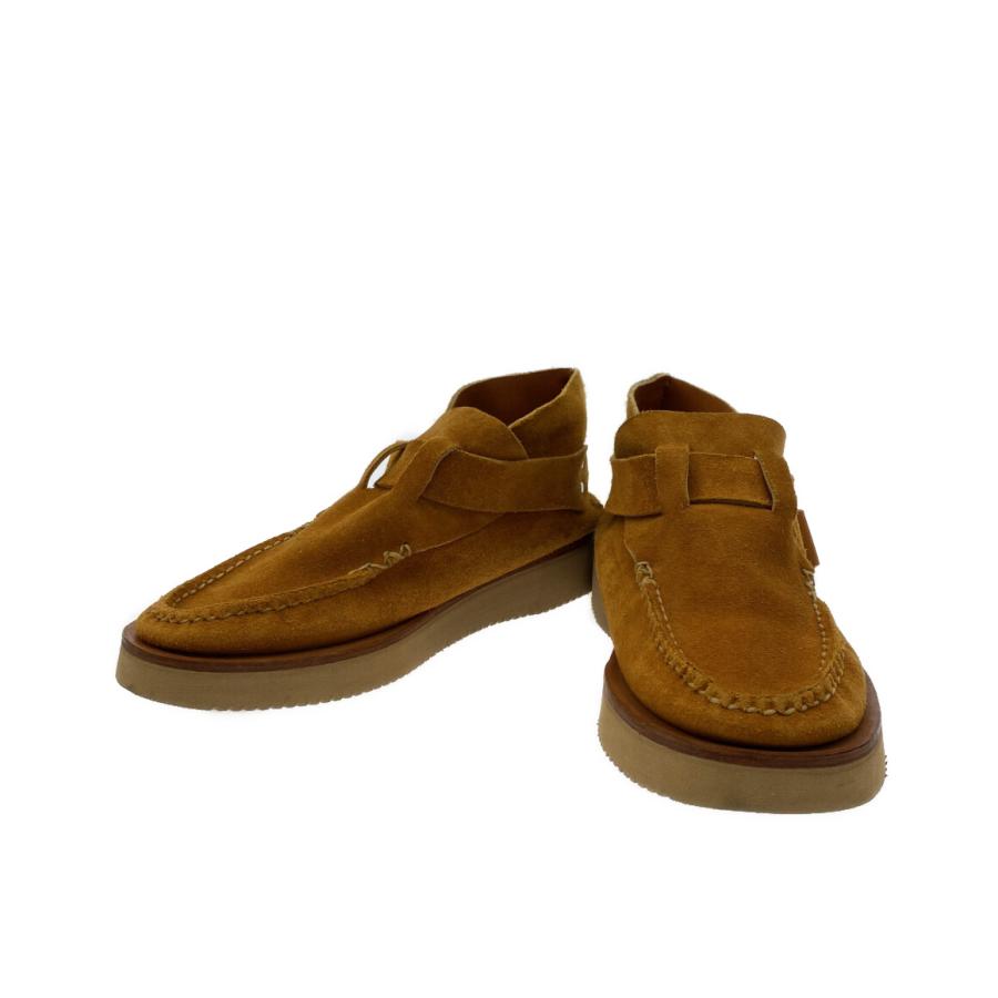 ユケテン　27センチ　モカシン　ブーツ　中古　9d ユケテン ブーツ リングモカシン イエロースエード メンズ SIZE M9D