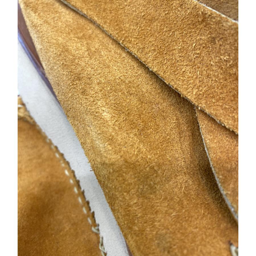 ユケテン ブーツ リングモカシン イエロースエード メンズ SIZE M9D
