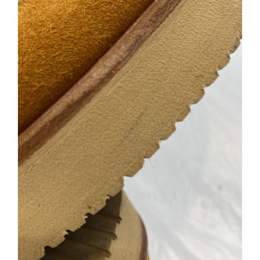 ユケテン　27センチ　モカシン　ブーツ　中古　9d 美品 ユケテン リング モカシン ブーツ （27㌢） シボ革 YUKETEN