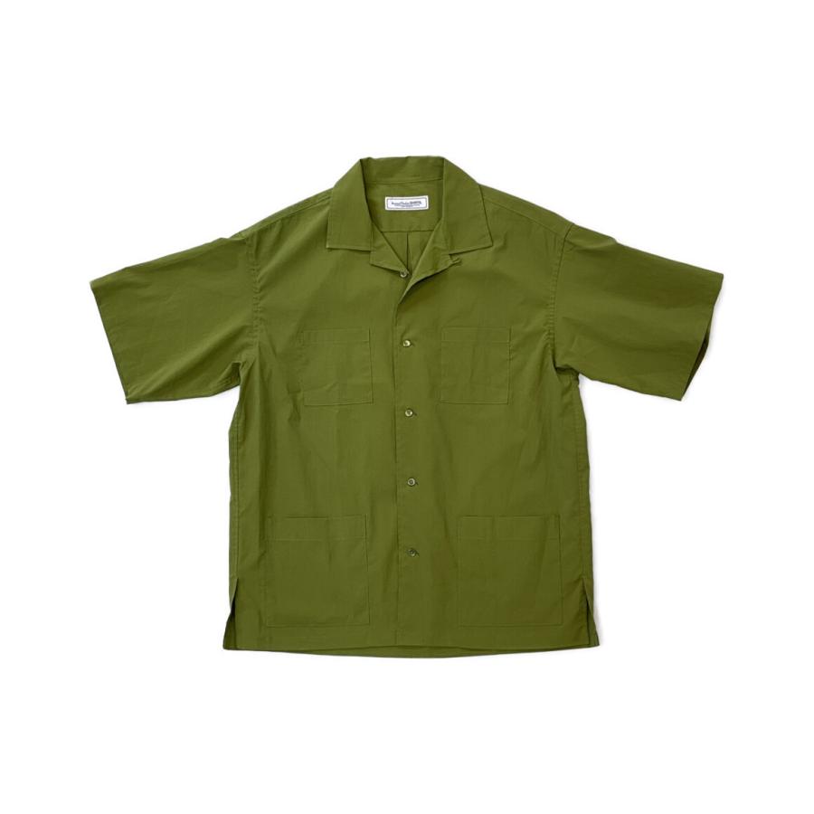 ユニバーサルプロダクツ 半袖シャツ オリーブ メンズ SIZE 3 universal  