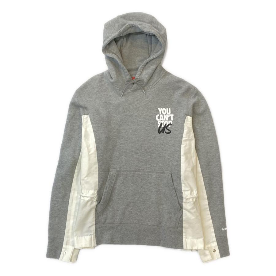 美品 サカイ ナイキ パーカー NIKEコラボフーディ グレー 20 美品 サカイ ナイキ パーカー NIKEコラボフーディ グレー 20