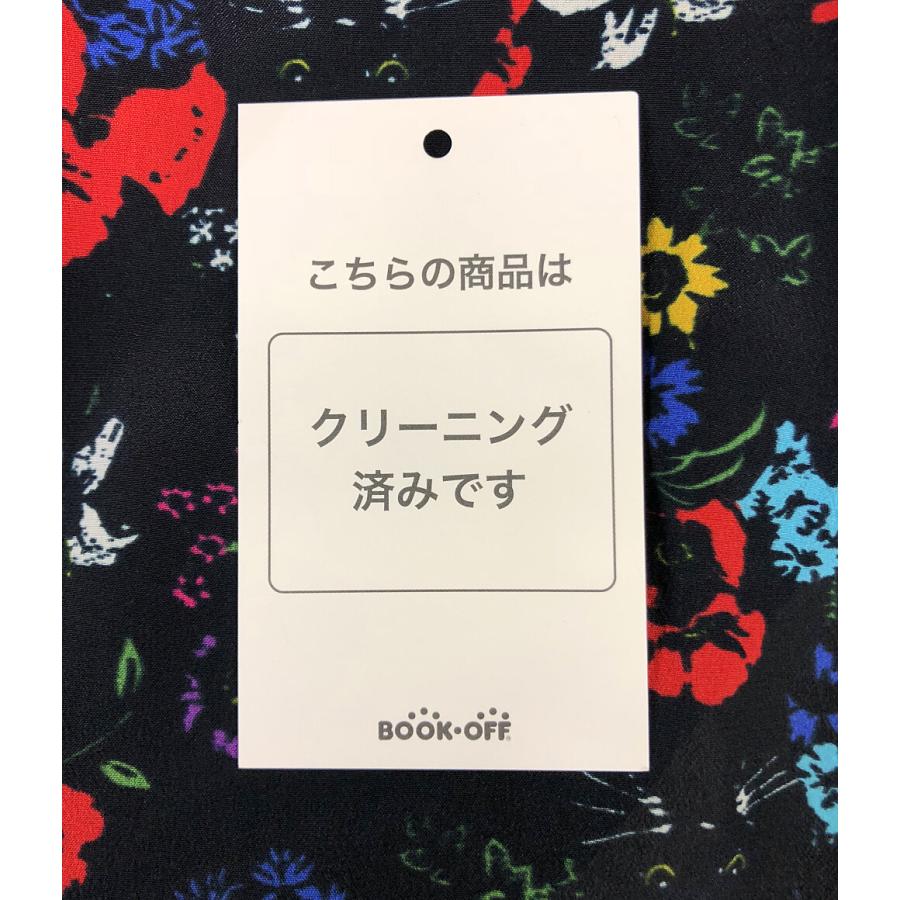 Hysterics 花柄 半袖ワンピース ヒステリックグラマー 花柄ワンピース オープンカラー 半袖 01172AO03