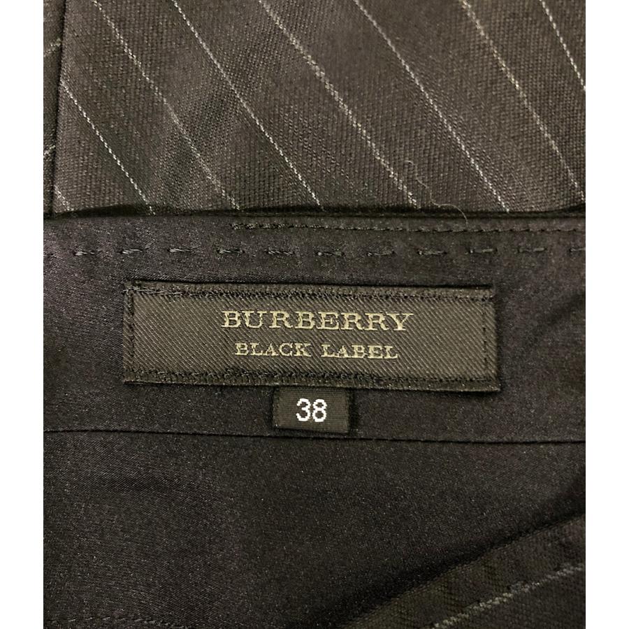 バーバリーブラックレーベル Aラインスカート 斜めストライプ FXE29-643-09 レディース SIZE 38 BURBERRY BLACK LABEL 中古｜hugall｜03