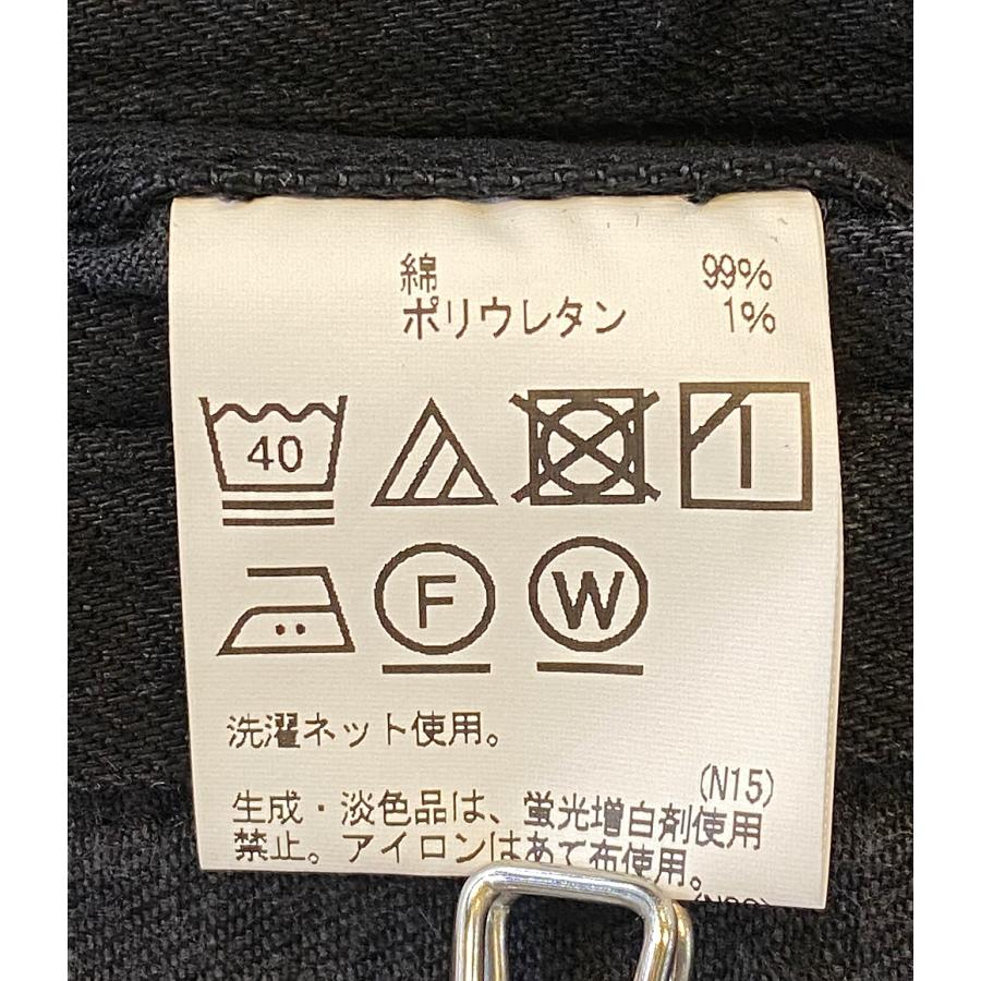 アクアスキュータム デニムジャケット デニムブルゾン ブラック