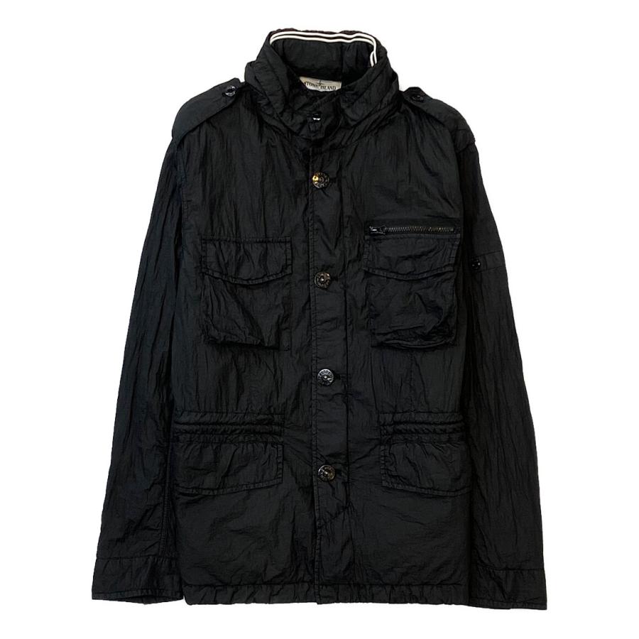 STONE ISLAND ブラック ナイロンジャケット Lサイズ