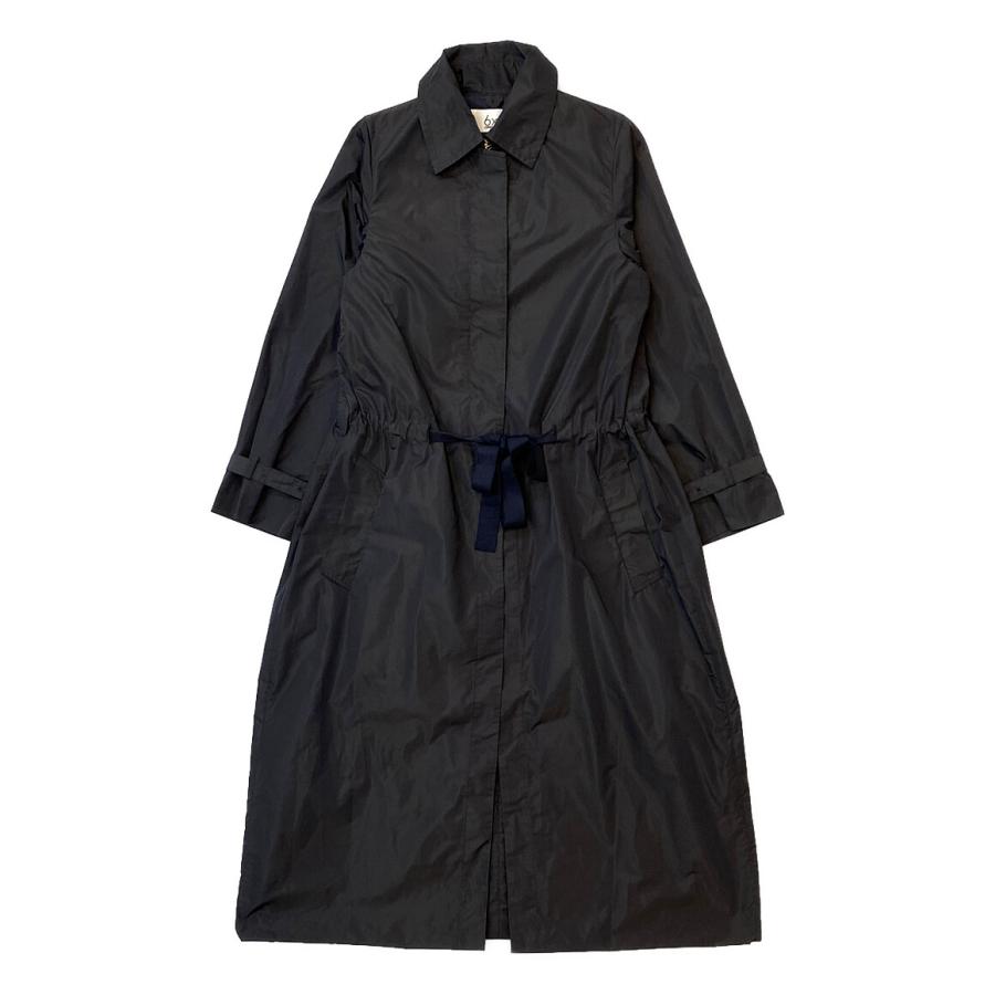 シックスバイワンコペンハーゲン ロングコート ブラック S06-08-016  