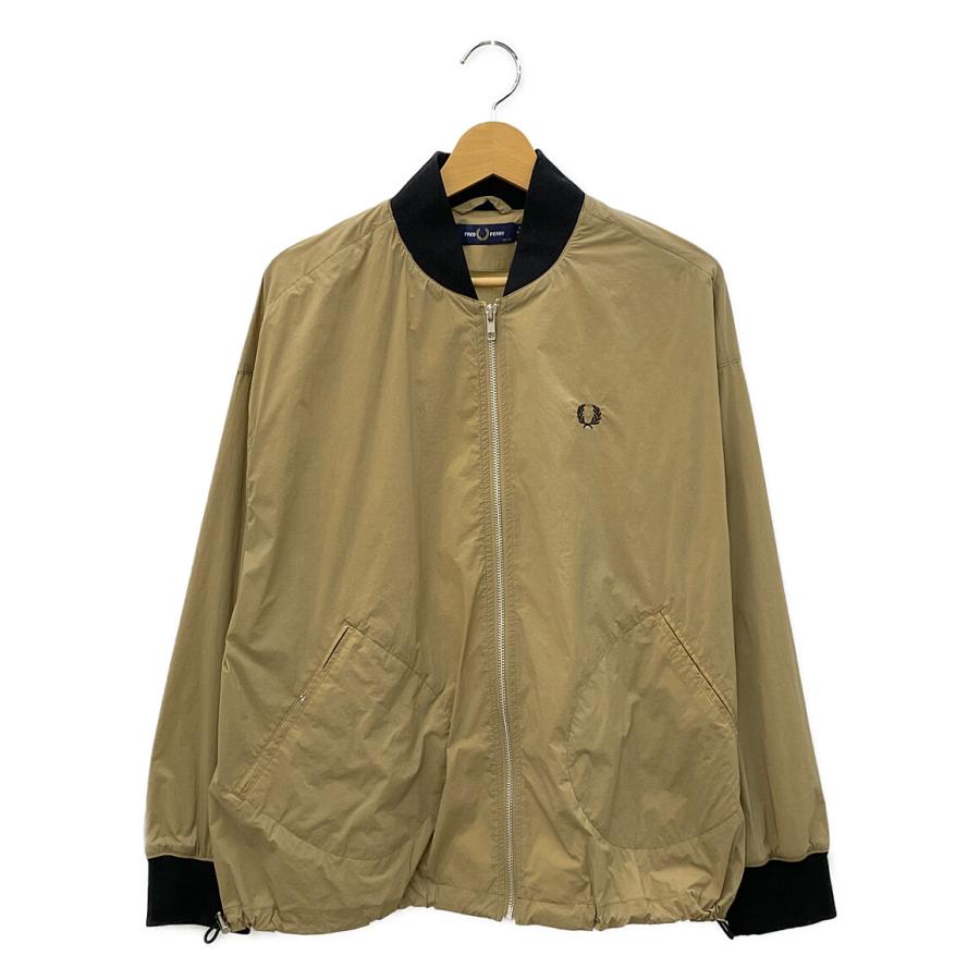 Fred Perry ブラウン ジップアップ ジャケット