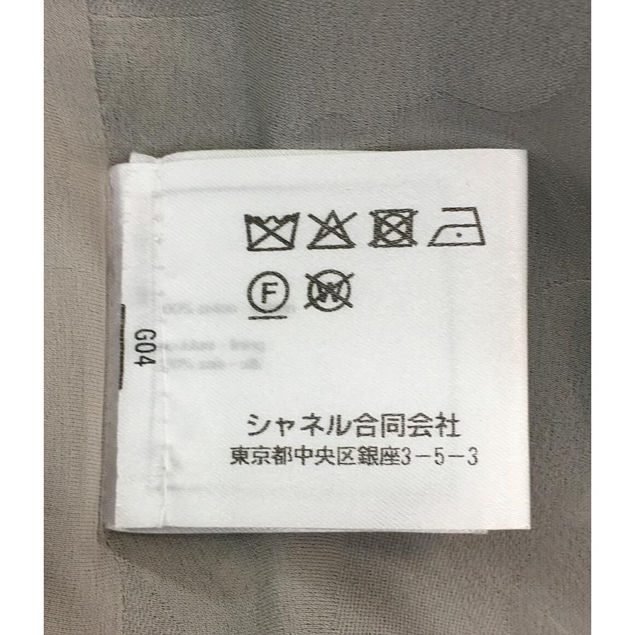 美品 シャネル ノースリーブワンピース P72592 22SS レディース SIZE