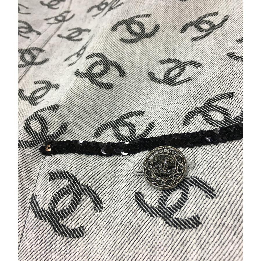 CHANEL ロゴノースリーブレディースSサイズ