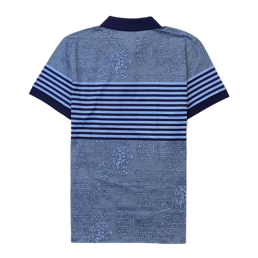 ベルルッティ ポロシャツ Berluti Striped Scritto Polo Shirt メンズ SIZE XL Berluti 中古｜hugall｜02