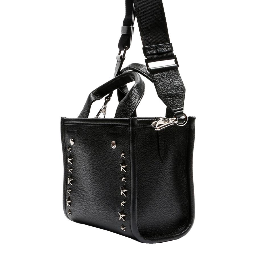 ジミーチュウ 2way バッグ ブラック スタッズ レディース SIZE - JIMMY
