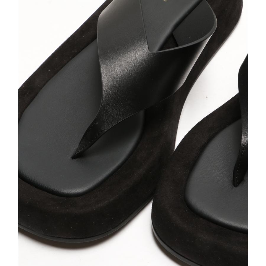 美品　THE ROW ザロウ　フラットサンダル　37 24〜24.5 ザロウ THE ROW ギンザ GINZA トングサンダル フラット 37 24cm