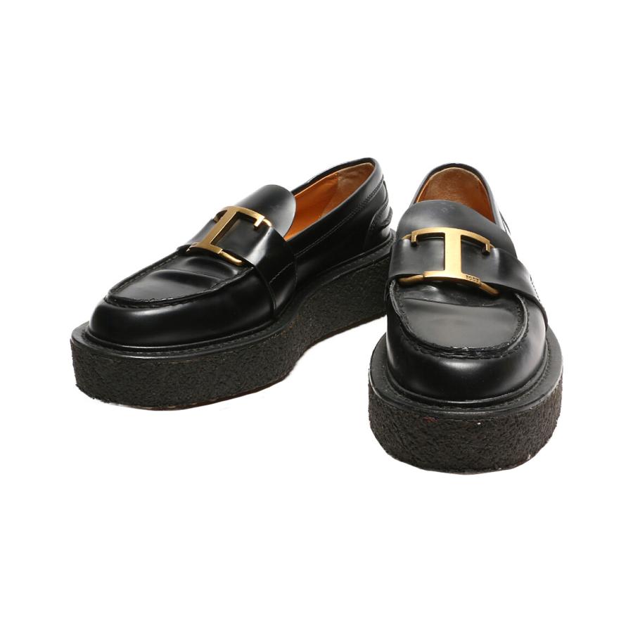 トッズ プラットフォームローファー レディース SIZE 37 TOD
