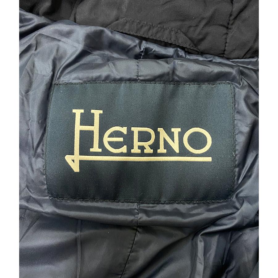 ヘルノ ダウンジャケット ネイビー N-3B メンズ SIZE 48 HERNO 中古