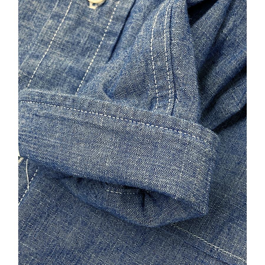 アプレッセ 長袖シャツ Rigid Chambray Shirt 23ss メンズ SIZE 2 A