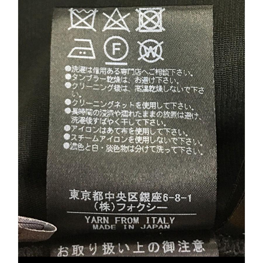 フォクシー ノースリーブワンピース ブラック 36968 レディース SIZE