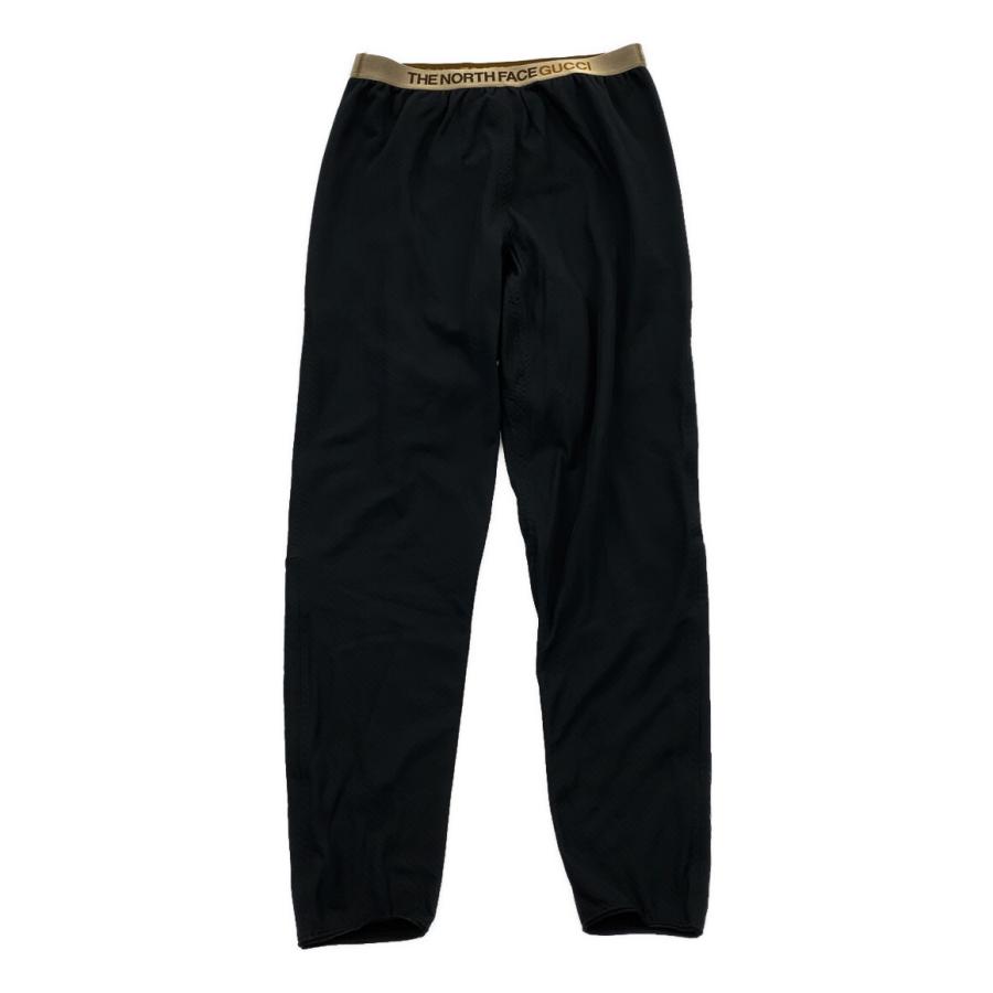 グッチ GUCCI ザ・ノースフェイス THE NORTH FACE コラボ トレッキングロング S 663910 パンツ ポリエステル ブラック メンズ【中古】【SAランク】 美品 ザノースフェイス グッチ トレッキングロングパンツ ブラック