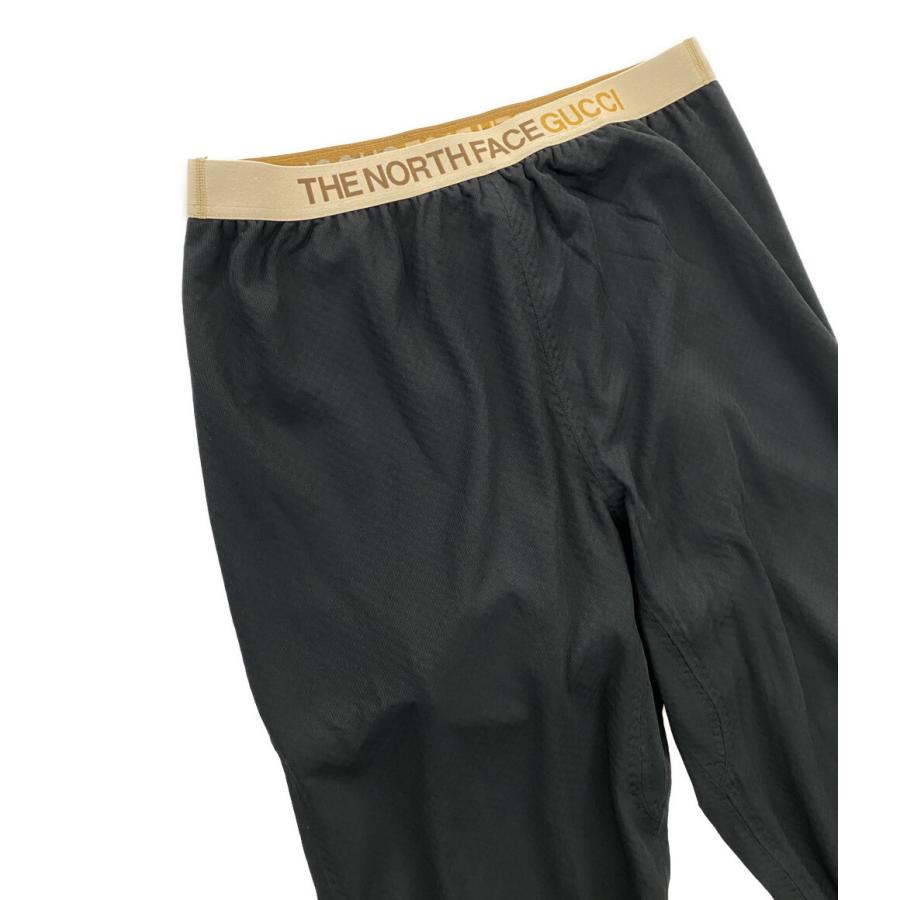 未使用品！タグ付 XL グッチ×ノースフェイス●トレッキングパンツ●大きめ●黒● 美品 ザノースフェイス グッチ トレッキングロングパンツ