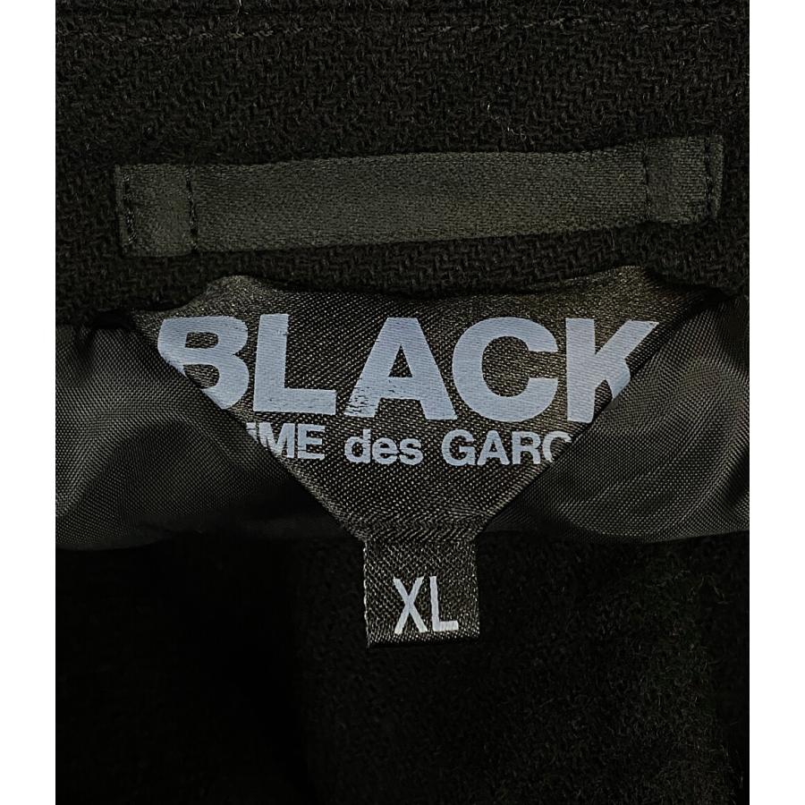 ブラックコムデギャルソン コート ブラック 1D-C001 メンズ SIZE XL