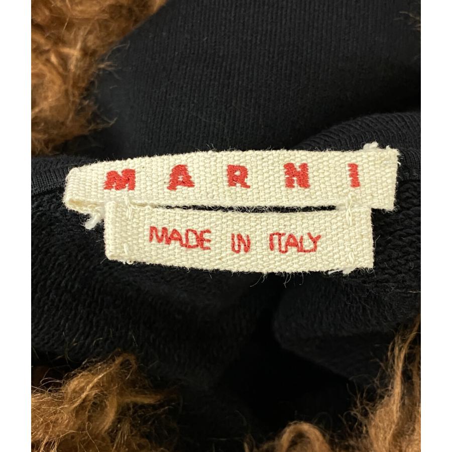 マルニ スウェット フェイクファー フード付 レディース SIZE 38 MARNI