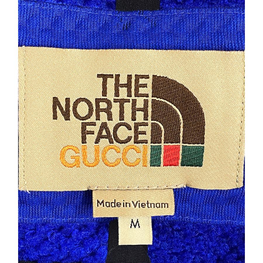 美品 グッチ ザノースフェイス パッカブルハーフジップジャケット メンズ SIZE M GUCCI×THE NORTH FACE 中古｜hugall｜03