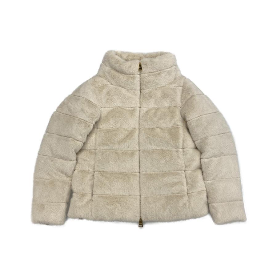 美品 ヘルノ ダウンジャケット ホワイト PI1166D12354 レディース SIZE  