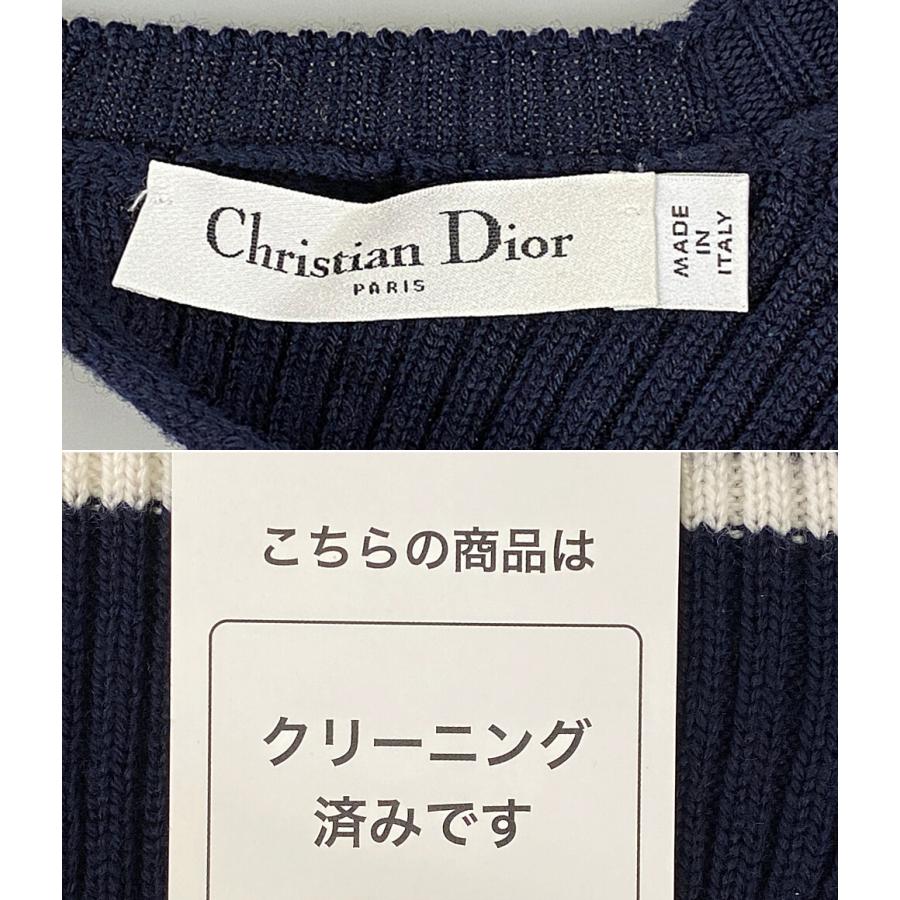 DIOR 半袖ニットセーター DIOR | ショートスリーブ セーター ウール & カシミヤ ニット
