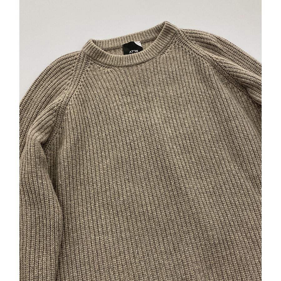 ATON エイトン FUR CASHMERE カシミアセーター エイトン カシミヤニット FUR CASHMERE メンズ SIZE 06 ATON 中古