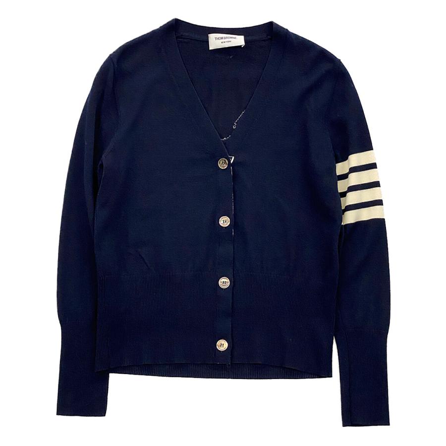 トムブラウン カーディガン Vネック ドッグ レディース SIZE 40 トムブラウン カーディガン Vネック ドッグ レディース SIZE 40