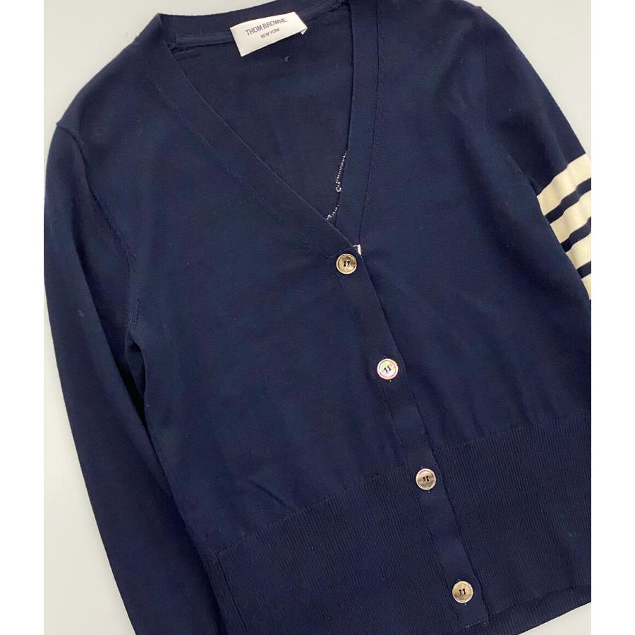 トムブラウン カーディガン Vネック ドッグ レディース SIZE 40 トムブラウン カーディガン Vネック ドッグ レディース SIZE 40
