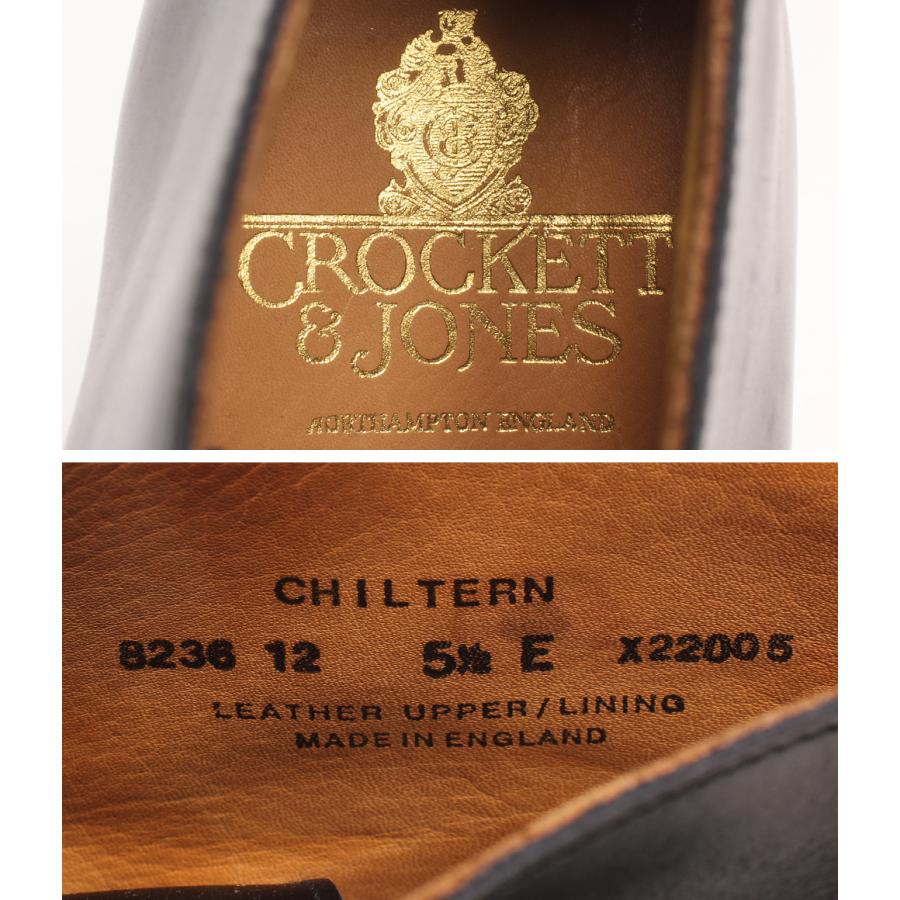 クロケット&ジョーンズ チャッカブーツ CHILTERN ブラック 8236 メンズ