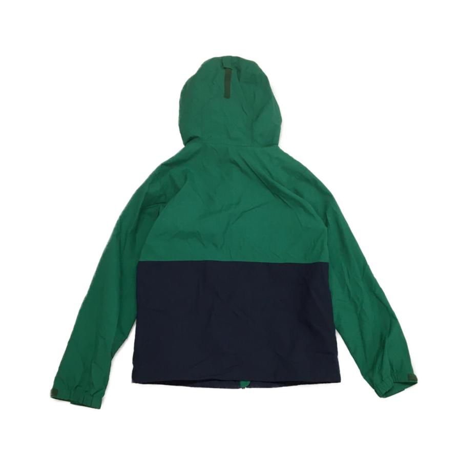 ザノースフェイス マウンテンパーカー グリーン×ネイビー レディース