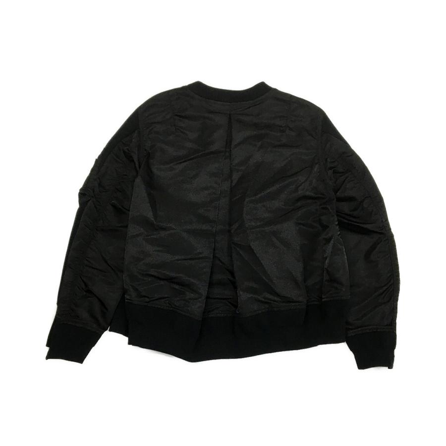 サカイ スウェット ブラック 21-05750 レディース SIZE 2 sacai 中古