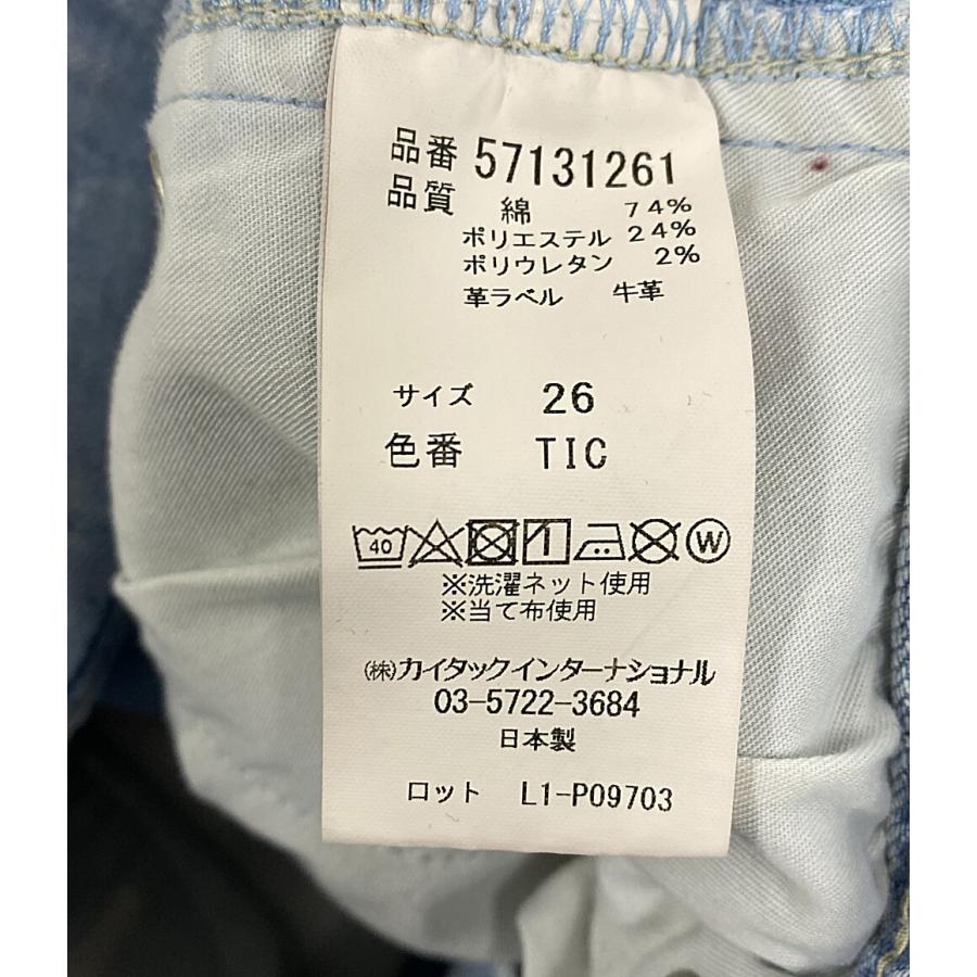 ヤヌーク デニムパンツ 57131261 レディース SIZE 26 YANUK 中古