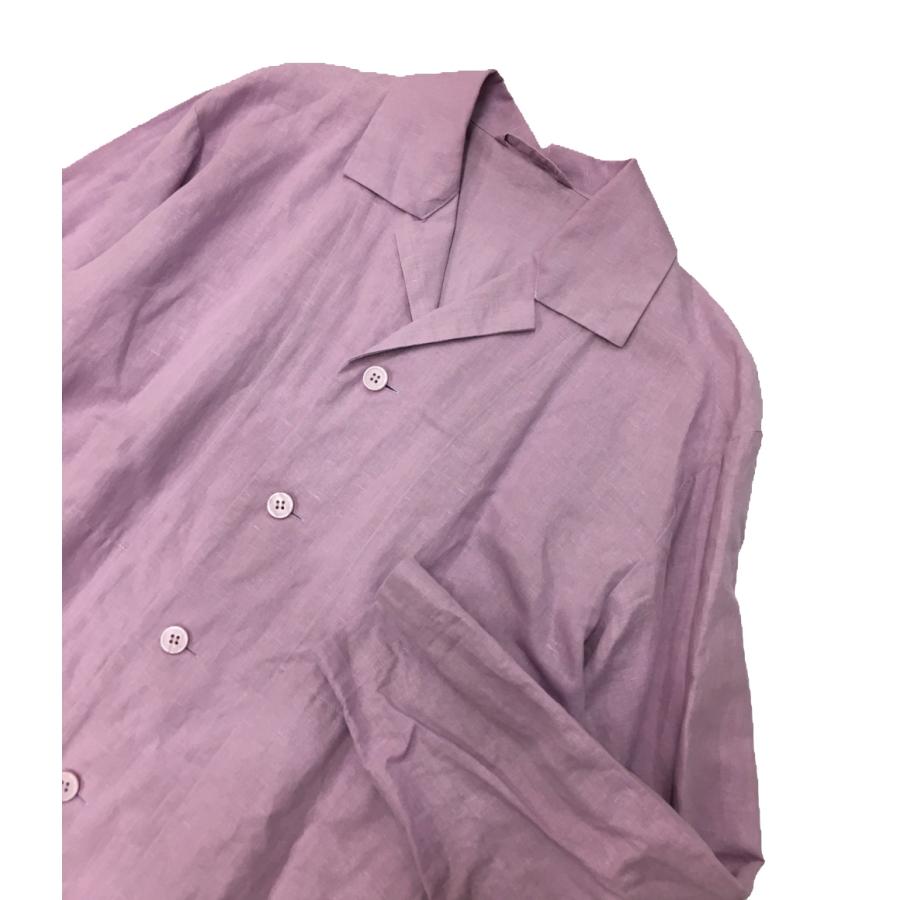 美品 オム プリッセ イッセイミヤケ シャツジャケット コットン リネン