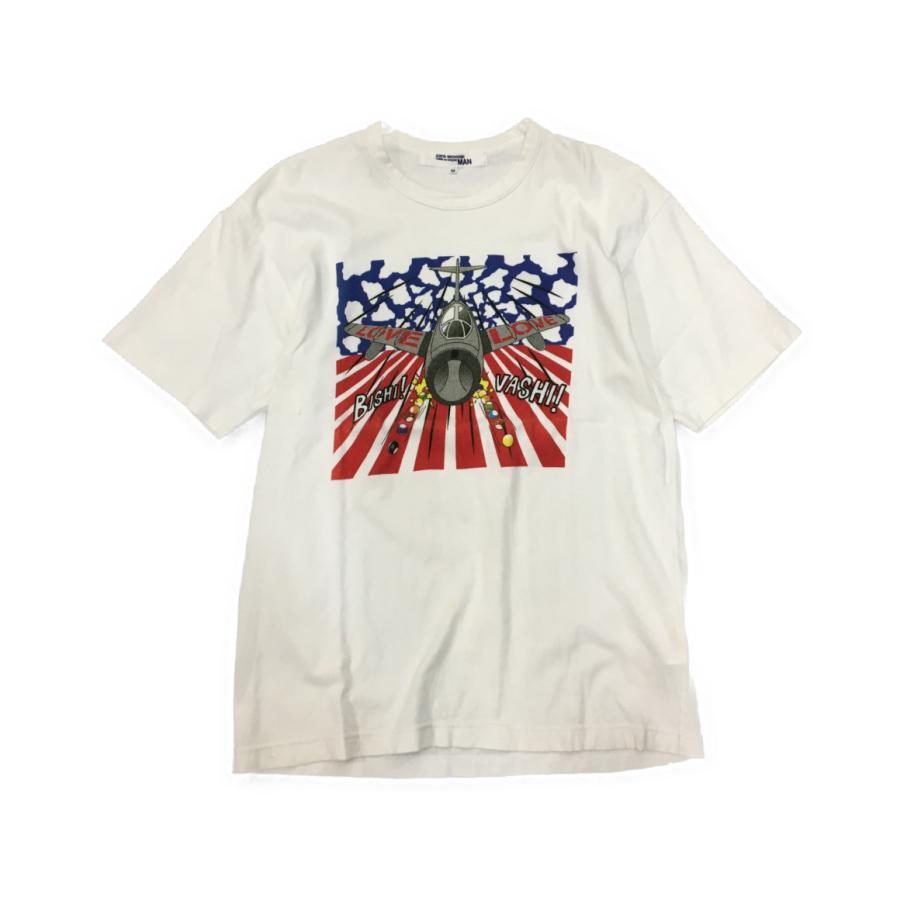 コムデギャルソンジュンヤワタナベマン 半袖Tシャツ プリント 03SS WM 