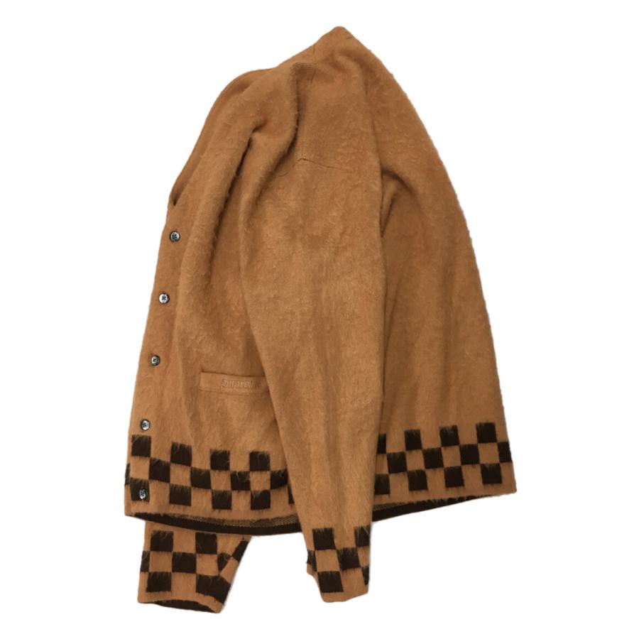 Supreme Brushed Checkerboard Cardigan | Grailed