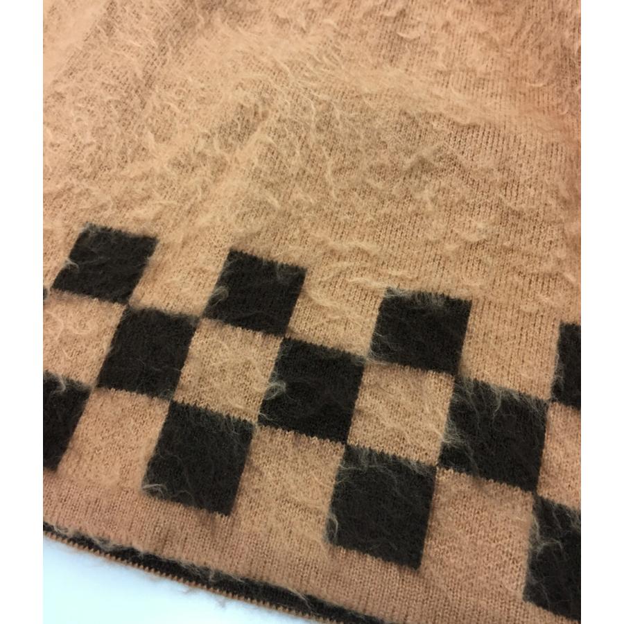 シュプリーム カーディガン Brushed Checkerboard cardigan 21SS