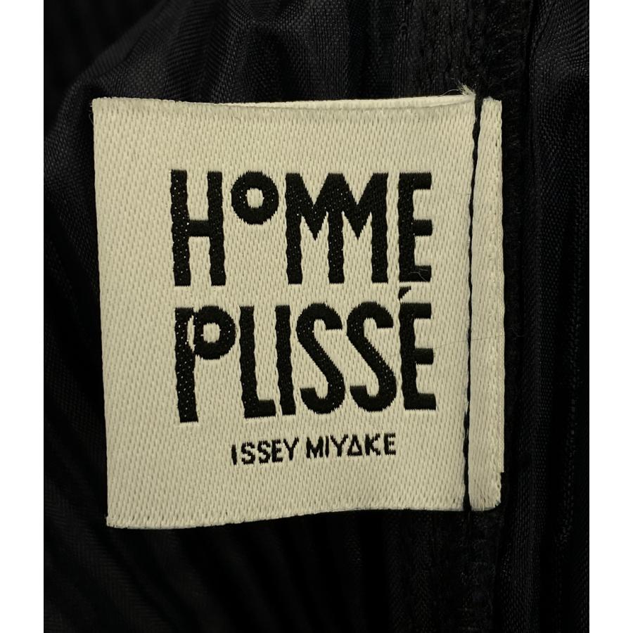 美品 オム プリッセ イッセイミヤケ プリーツ加工 テーラードジャケット Basics HP55JD201 メンズ SIZE L ISSEY  MIYAKE HOMME PLISSE 中古