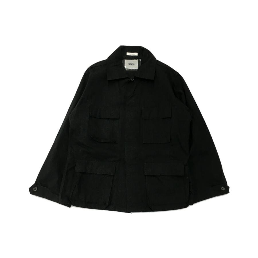 ダブルタップス リップストップミリタリーシャツジャケット WVDT-SHM01  