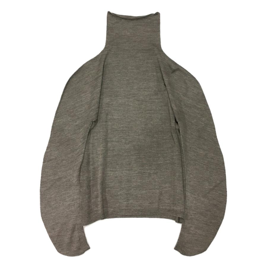レディース イッセイミヤケ ISSAY MIYAKE ニット 変形 グレー