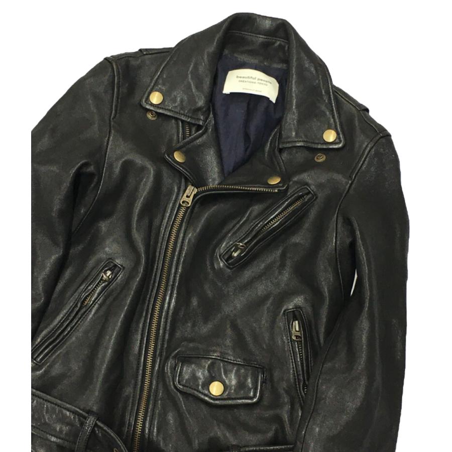 ビューティフルピープル キッズレザーライダースジャケット 1580402402