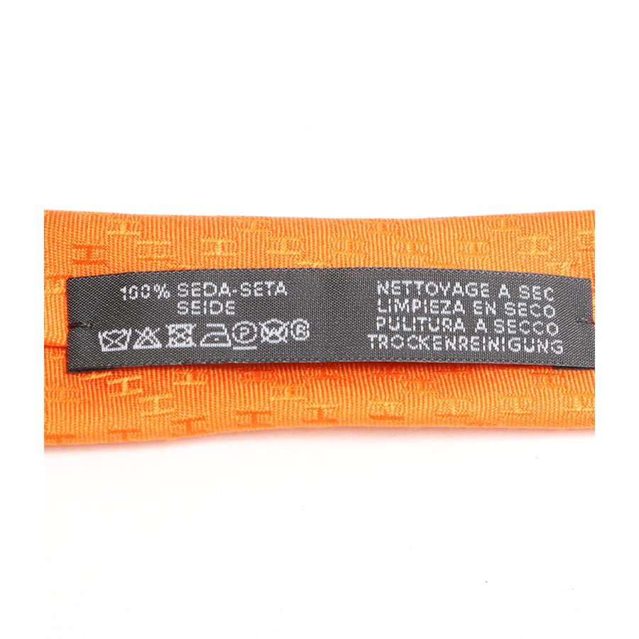 新品同様 エルメス ネクタイ オレンジH メンズ HERMES 中古 : Rehello