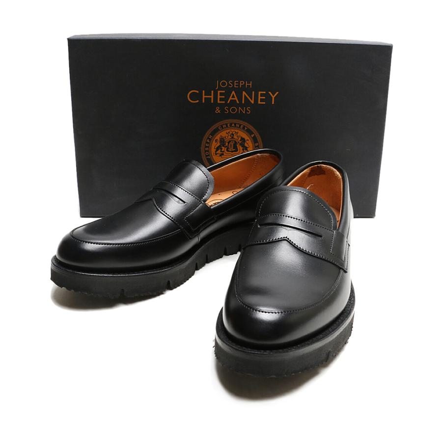 ジョセフ チーニー ローファー ビブラムソール ブラック 5388