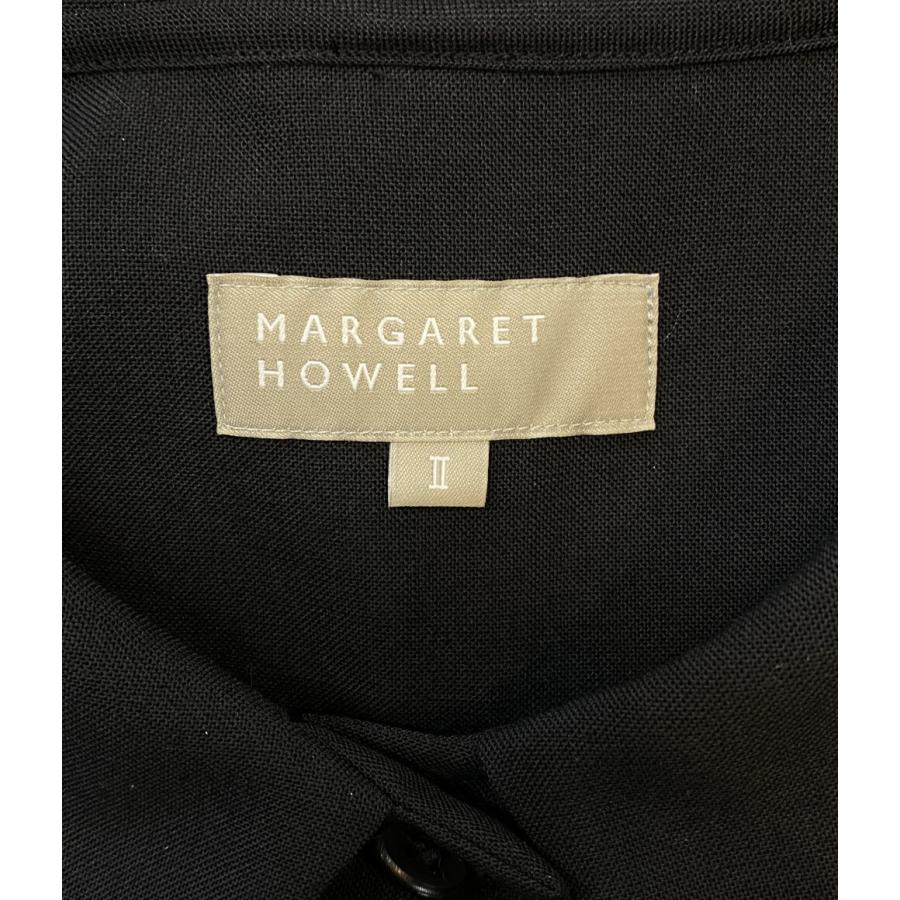 マーガレットハウエル ワンピース WOOL POLYESTER PLAIN WEAVE 
