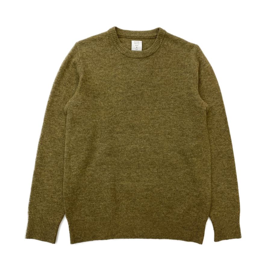 ミスタージェントルマン ニット BUFFALO CHECK MIX KNIT MGL-KN04 