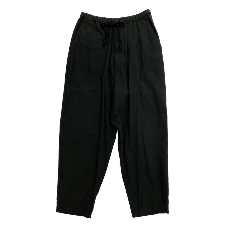 コモリ テーパードパンツ ブラック 24ss Z01-03013 メンズ SIZE