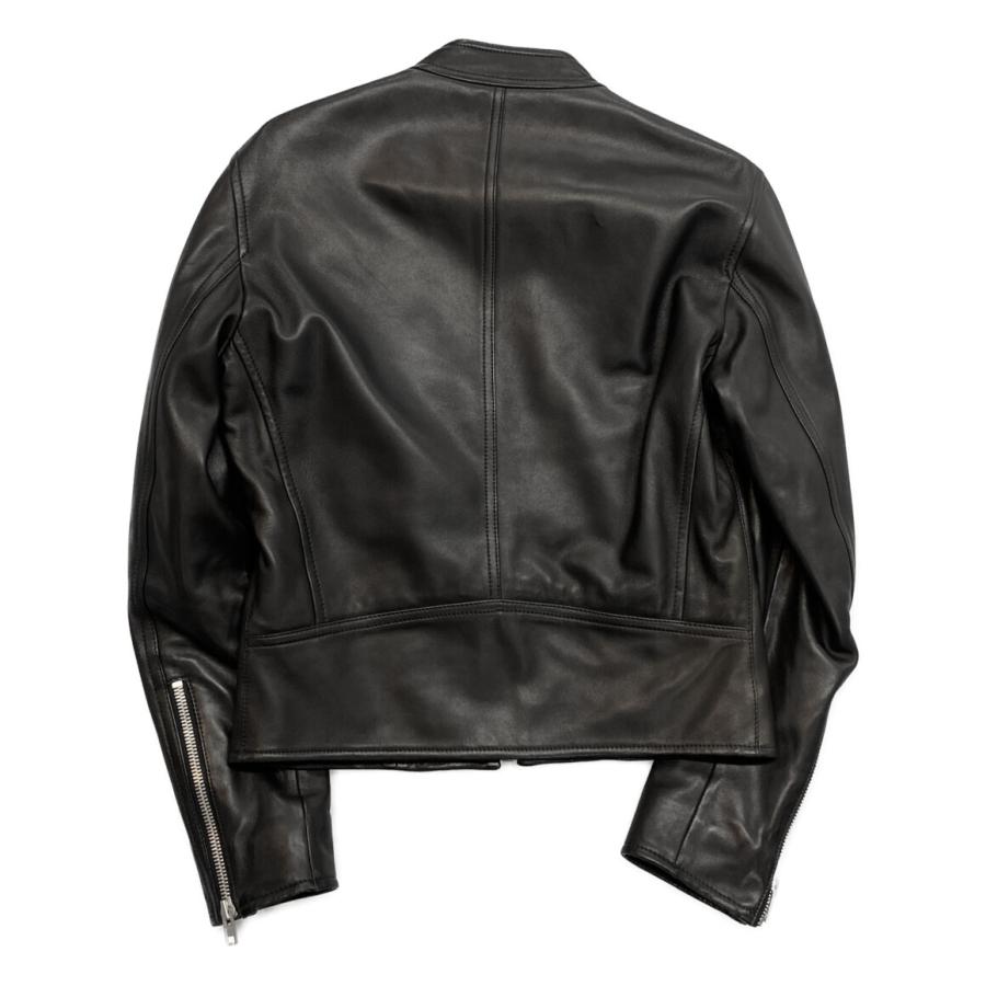 Maison Margiela マルジェラ ライダース 八の字 黒 レザー 44 Maison Margiela メゾンマルジェラ 八の字 5ZIPライダース ジャケット