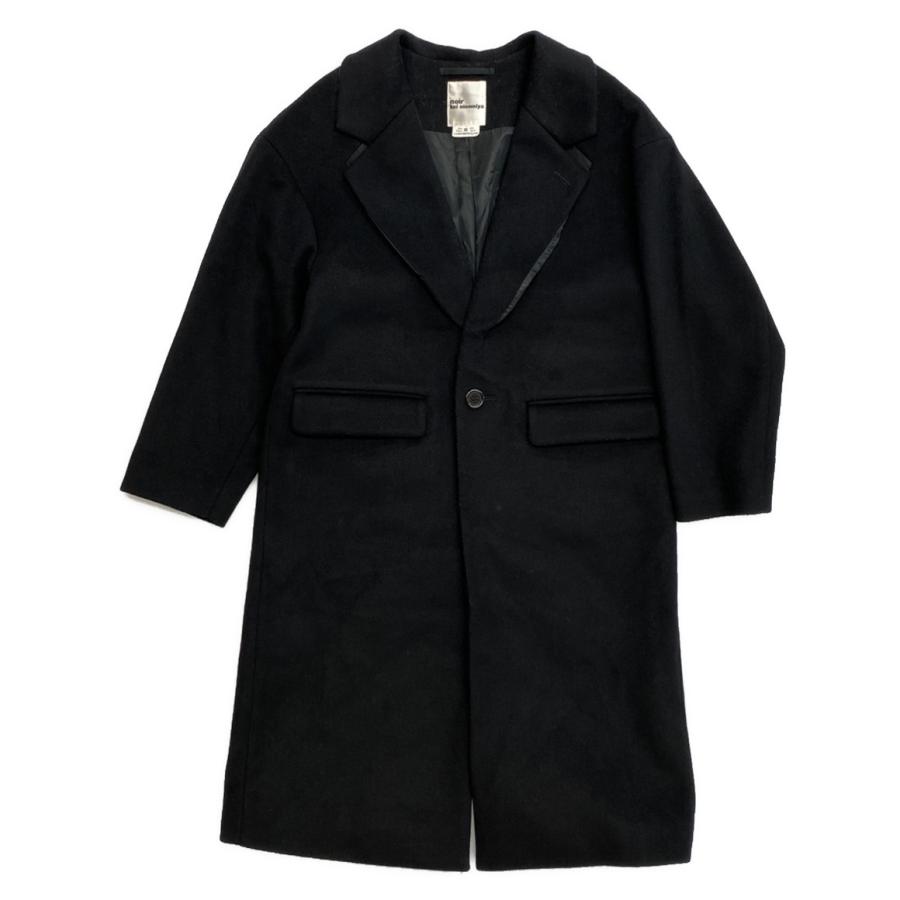noir kei ninomiyaブラック パフスリーブ ロングコート noir kei ninomiyaブラック パフスリーブ ロングコート noir kei